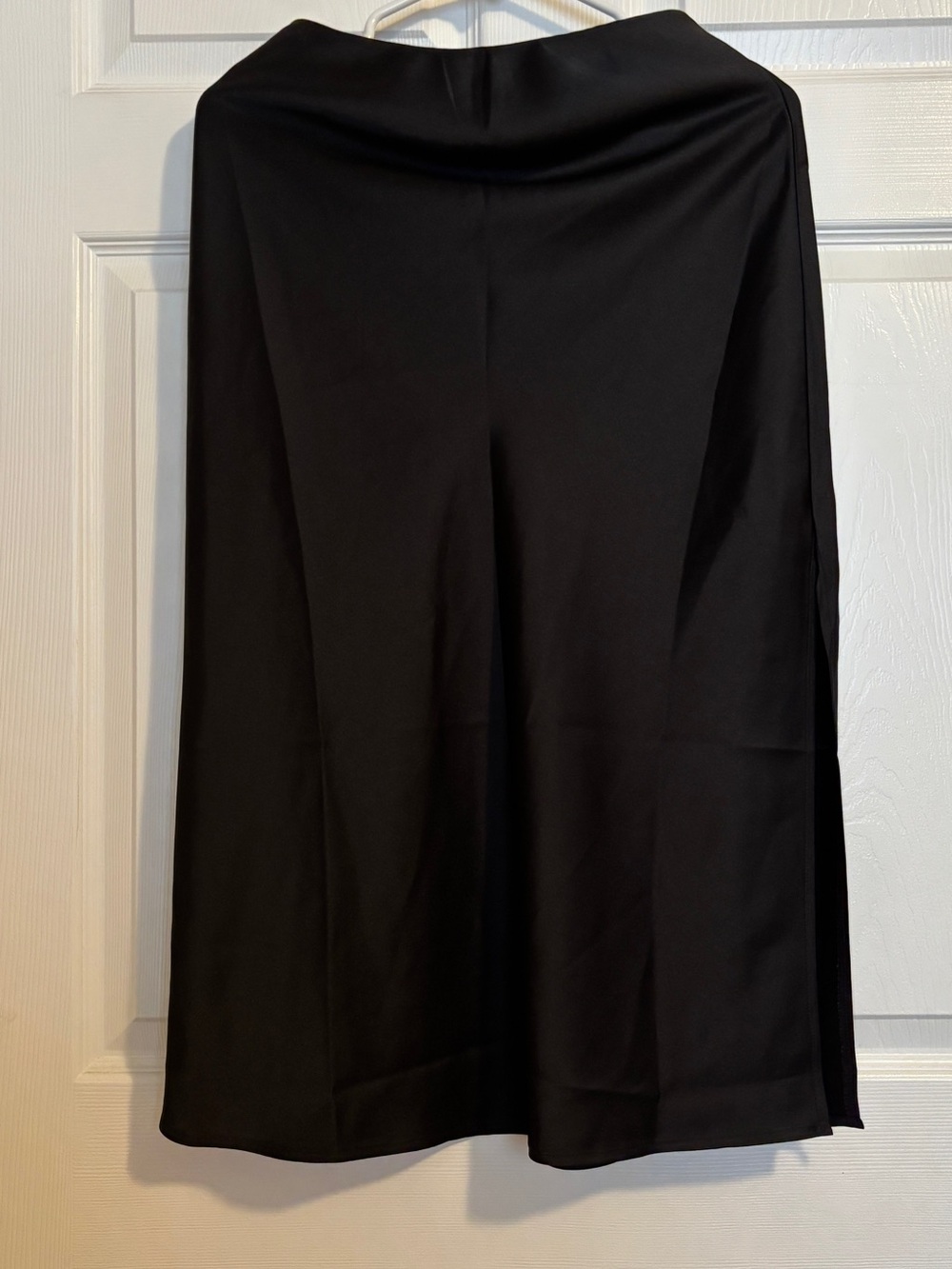 Classic Black Midi Skirt